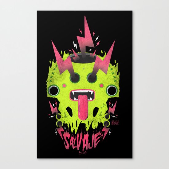 SALVAJEANIMAL Prehispanic I Canvas Print