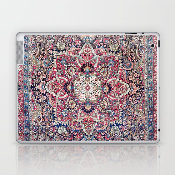 Kashan Central Persian Rug Print Laptop & iPad Skin