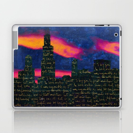 Chicago skyline Laptop & iPad Skin