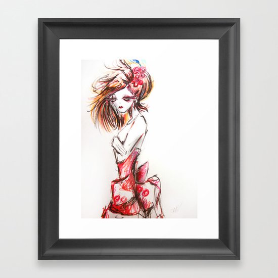Sketch Framed Art Print