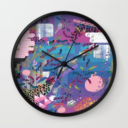 nu reef Wall Clock