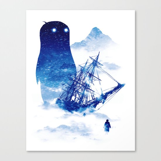 Abandon Ship Canvas Print