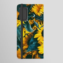 Sunflowers Contrast Android Wallet Case
