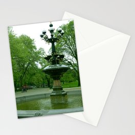Central Park Fountain Stationery Card