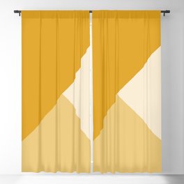 Mustard Tones Blackout Curtain