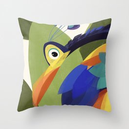 “Up - Kevin” by Meghann O’Hara Throw Pillow