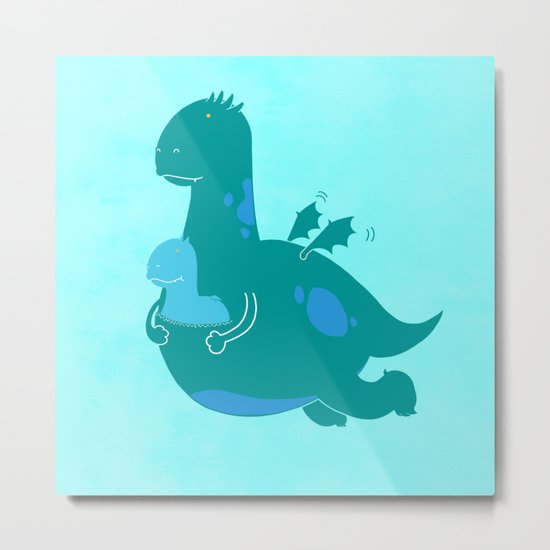 Dragaroo Metal Print