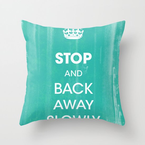 STOP Throw Pillow