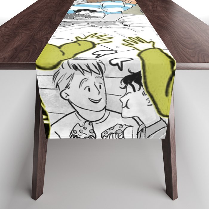 Osemanverse Heartstopper | Fan Art Poster Table Runner