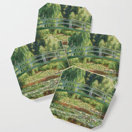 Bridge over a Pond of Water Lilies - Monet Coaster