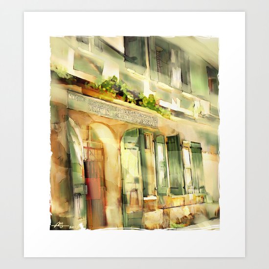 Old Ministry Of Transport Building / Haiti / 06 Art Print