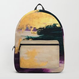 Sassenach Purple and Gold Backpack