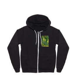 Giant Peacock Moth, 1889 by Vincent van Gogh Zip Hoodie