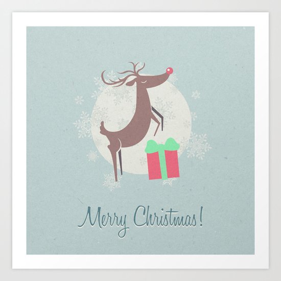 Merry Christmas! Art Print