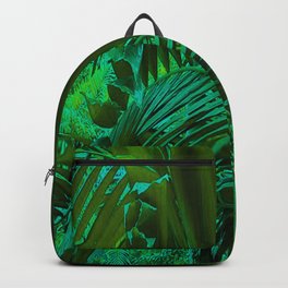 Palm Tree On a Green Nature Backpack