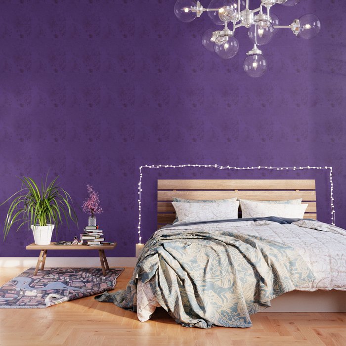 Violet powder Wallpaper