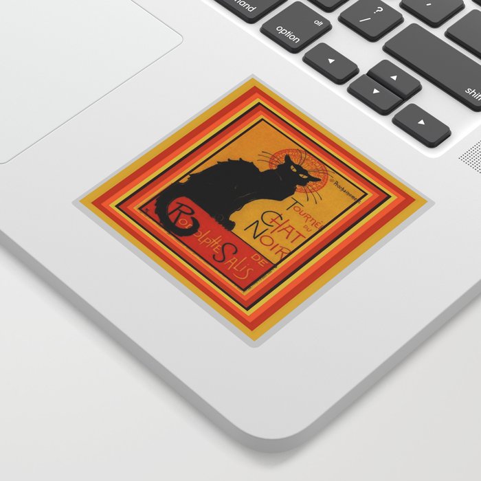Tournee Du Chat Noir After Steinlein Sticker By Taiche Society6 Tournee Du Chat Noir After Steinlein Sticker By Taiche Society6