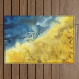 beach - abstract landscape Outdoor Rug