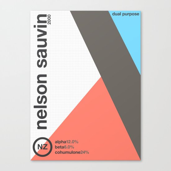 nelson sauvin//single hop Canvas Print