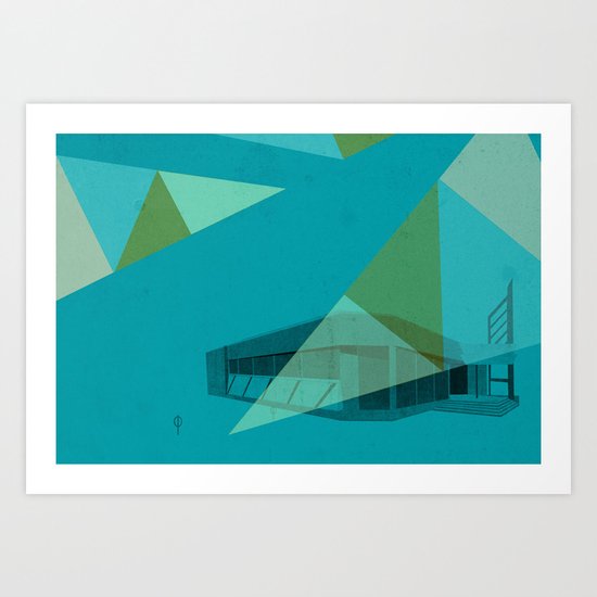 Palmerston Branch Art Print