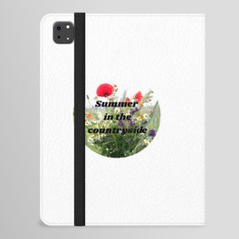 Summer in the countryside iPad Folio Case