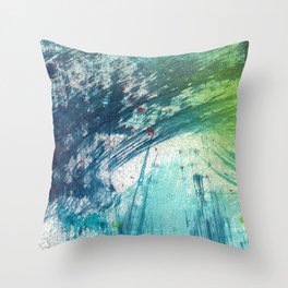 Variations in blue 3 Throw Pillow