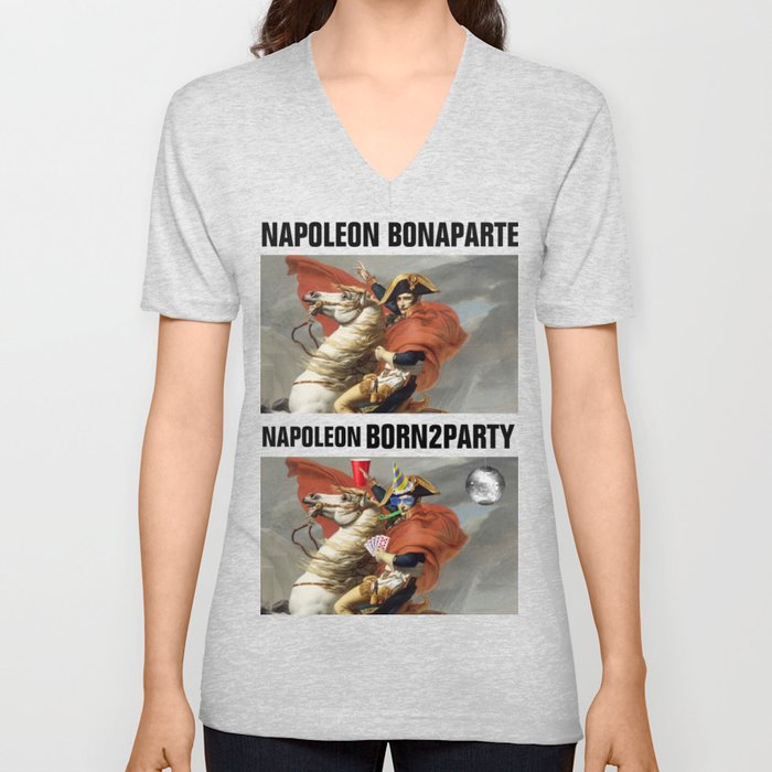 sne hvid Anholdelse Duplikere Napoleon Born2party V Neck T Shirt by Danny Dubner | Society6