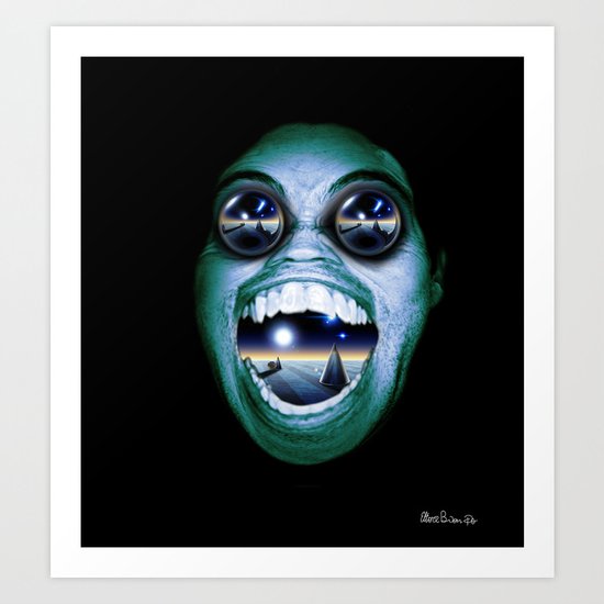 Scream Art Print