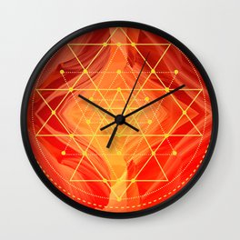 Sacred Journey Wall Clock