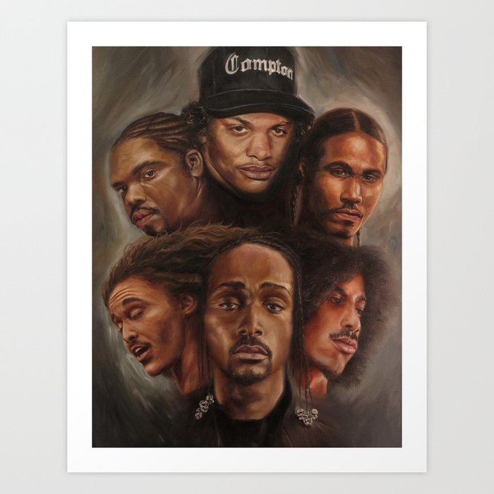 Bone Thugs N Harmony Oil Painting Art Print By Theartofhim Society6