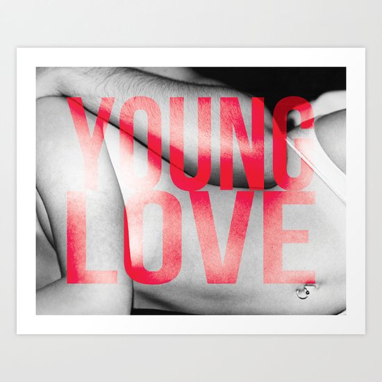 Young Love Art Print
