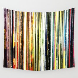 a rainbow of records! Wall Tapestry