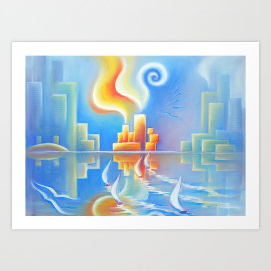 Birthday Party Art Print