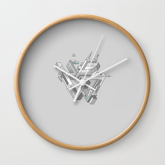 Penrose Manifold Wall Clock