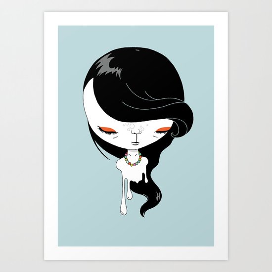 Some days are different Art Print
