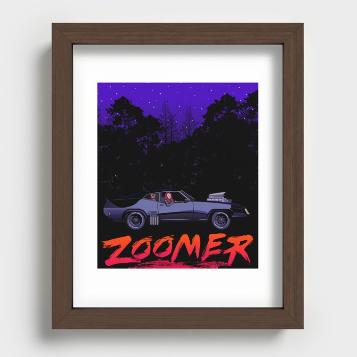 ZOOMER Recessed Framed Print