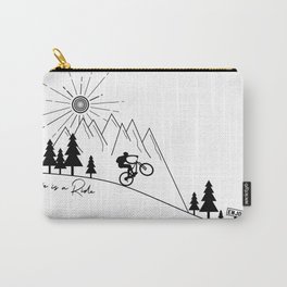 cycling mountain bike mountainbike cyclist bicycle MTB gift Carry-All Pouch