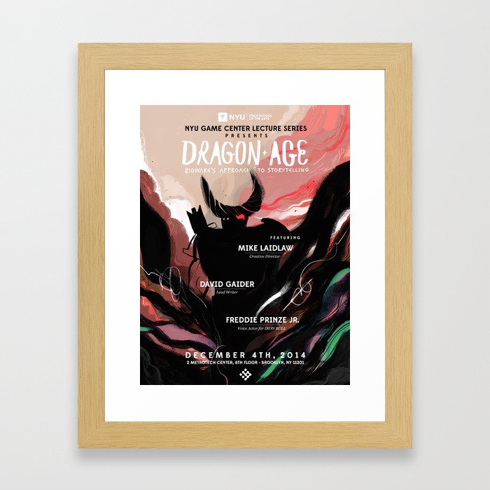 Dragon Age Framed Art Print