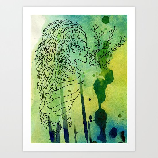 Spoiled Serpents Art Print