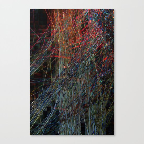 Abstract Hair Canvas Print