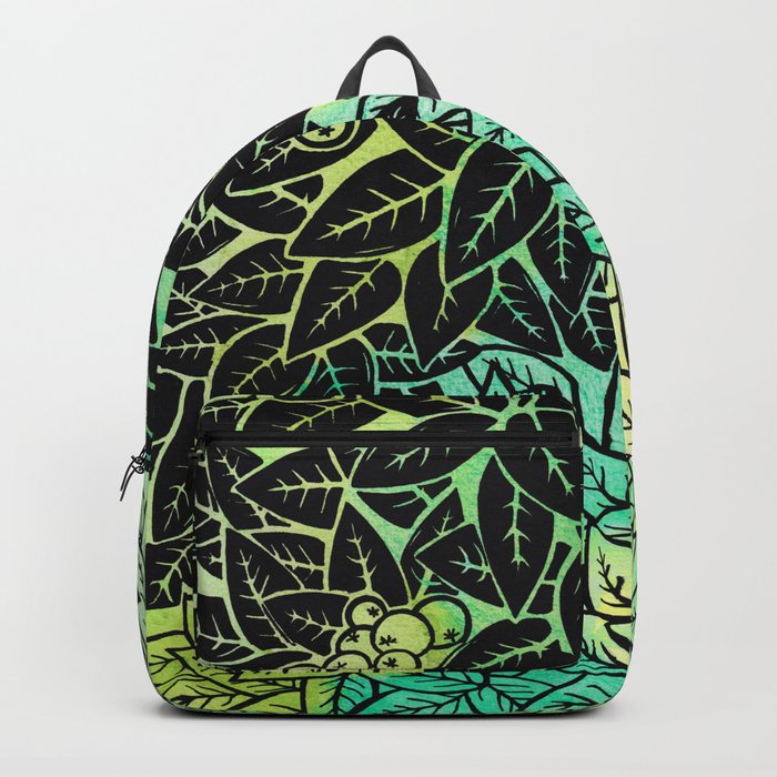 Leafy YingYang Backpack
