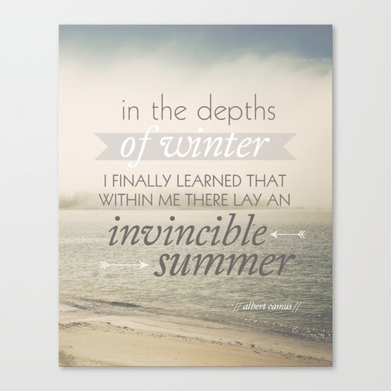 Invincible Summer Canvas Print