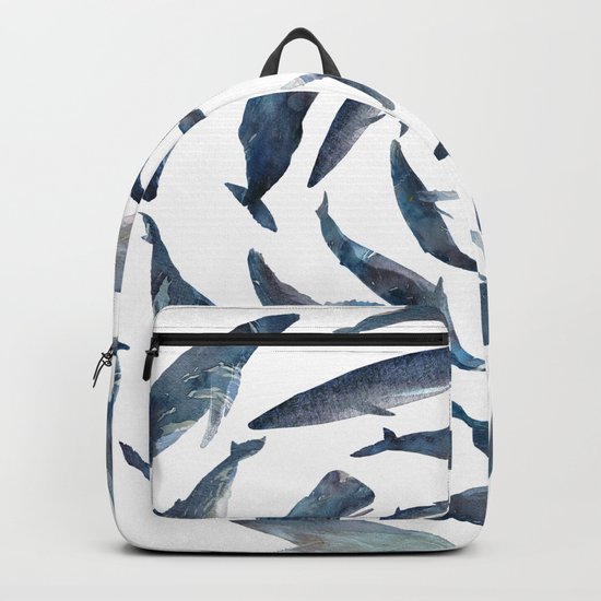 Blue Whales Backpack