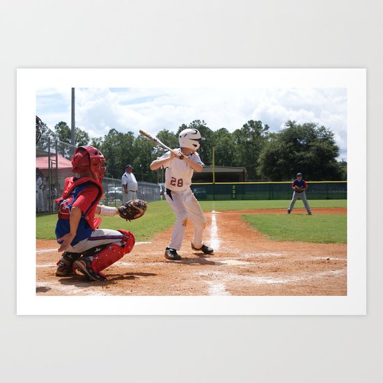 Little League 2012 State Championship Art Print
