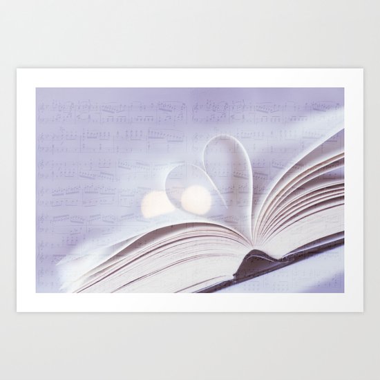 Lilac Love Art Print