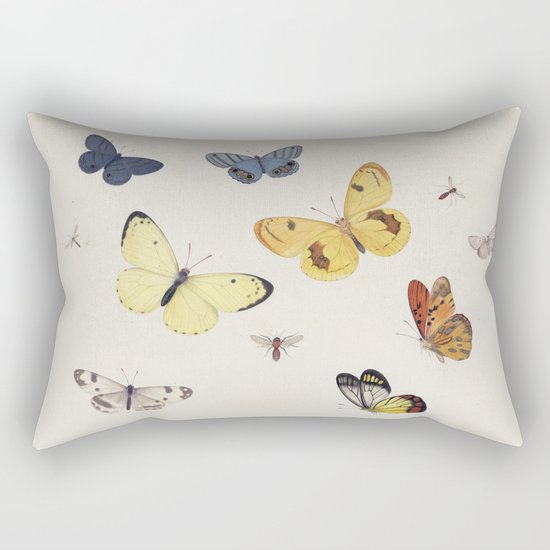 Ensemble de papillons {I/II} Rectangular Pillow