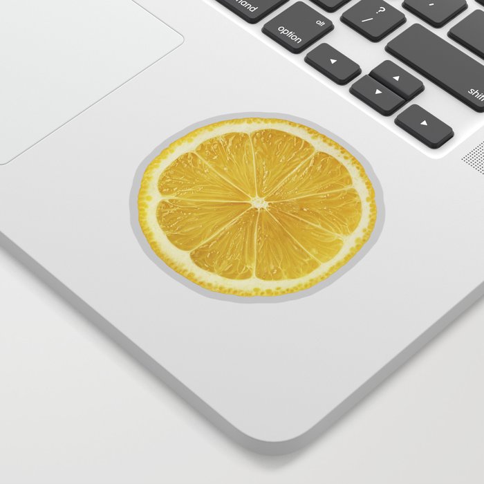 Slice of lemon Sticker