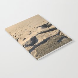 Sandy footprints Notebook