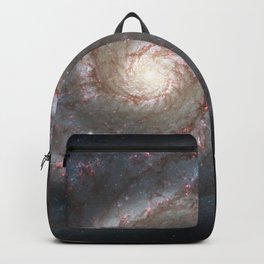 Messier 51 Backpack | Stars, Illustration, Space, Nature, Painting, Galaxy, Abstract, Graphicdesign, Scifi, Digital 