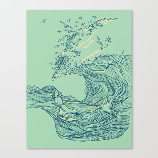 Ocean Breath Canvas Print